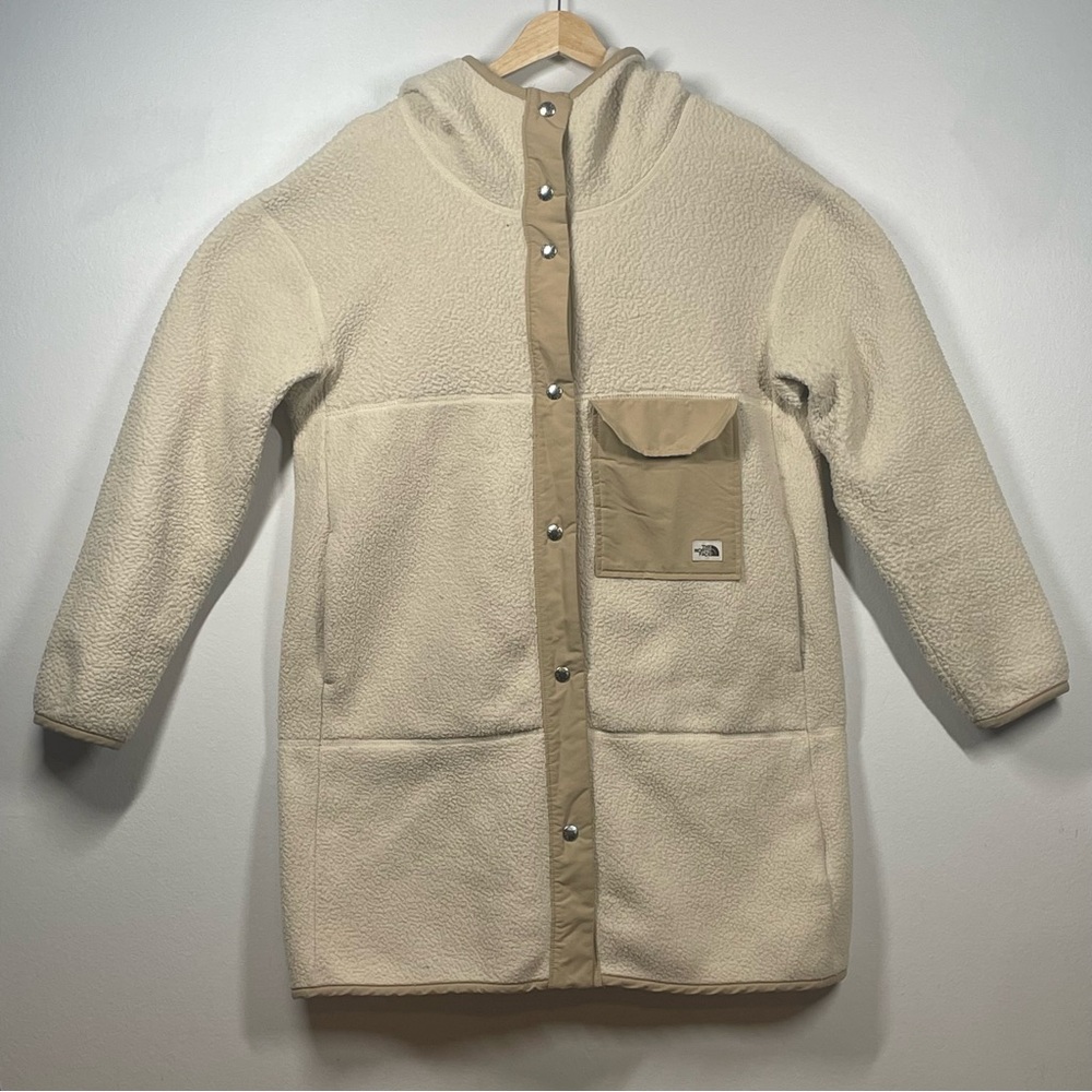 The North Face  Women’s Cragmont Fleece Coat, Medium, BLEACHED SAND-KHAKI